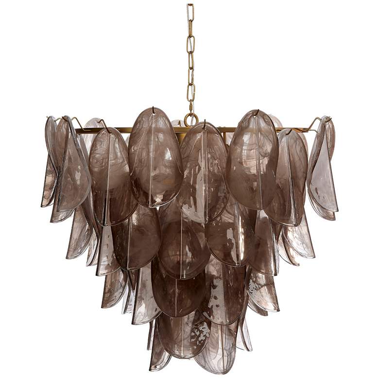 Image 1 Jamie Young Magnolia 10-Light Quartz Glass Chandelier