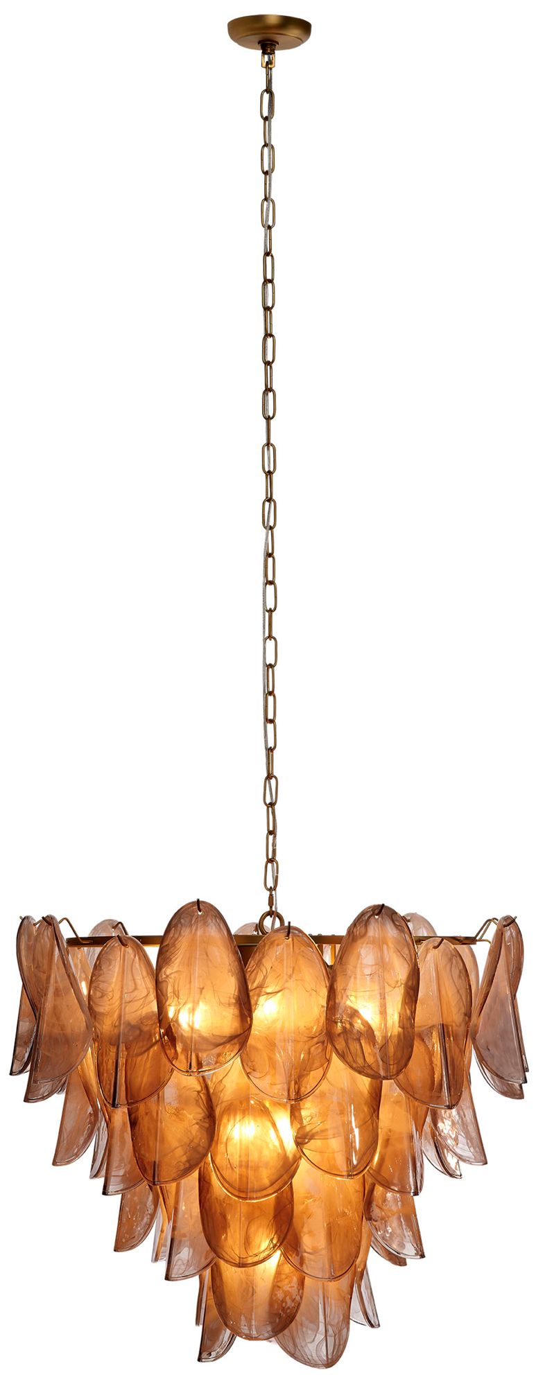 Image 6 Jamie Young Magnolia 10-Light Quartz Glass Chandelier more views