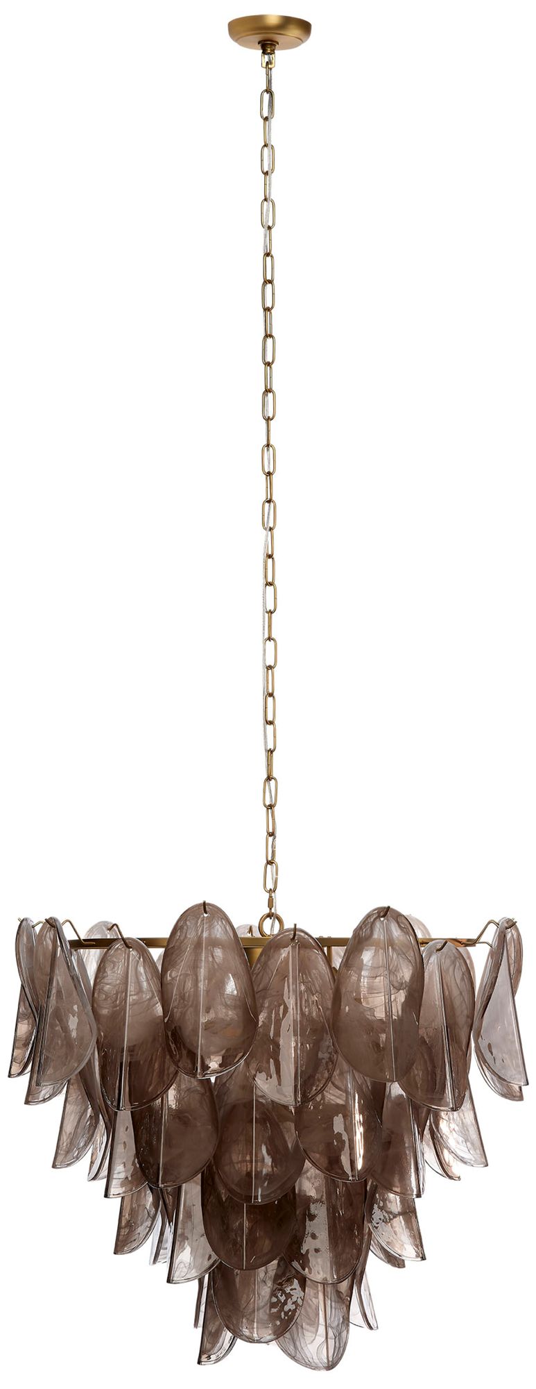 Jamie Young Magnolia 10-Light Quartz Glass Chandelier