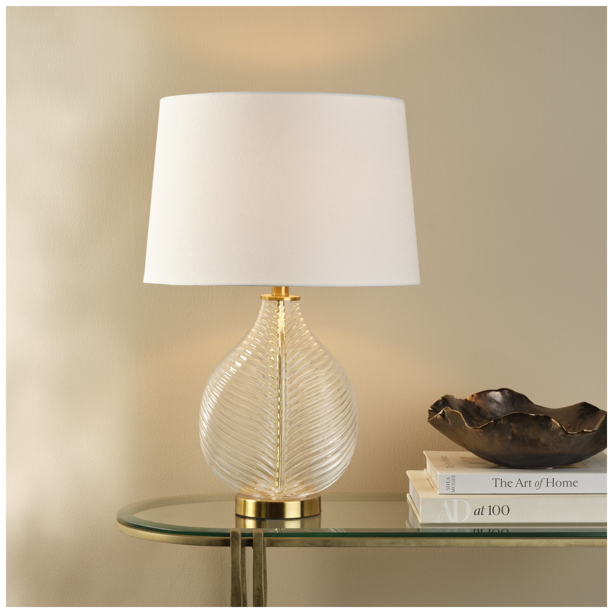 Image 3 Jamie Young Maple Table Lamp 24" in Clear more views