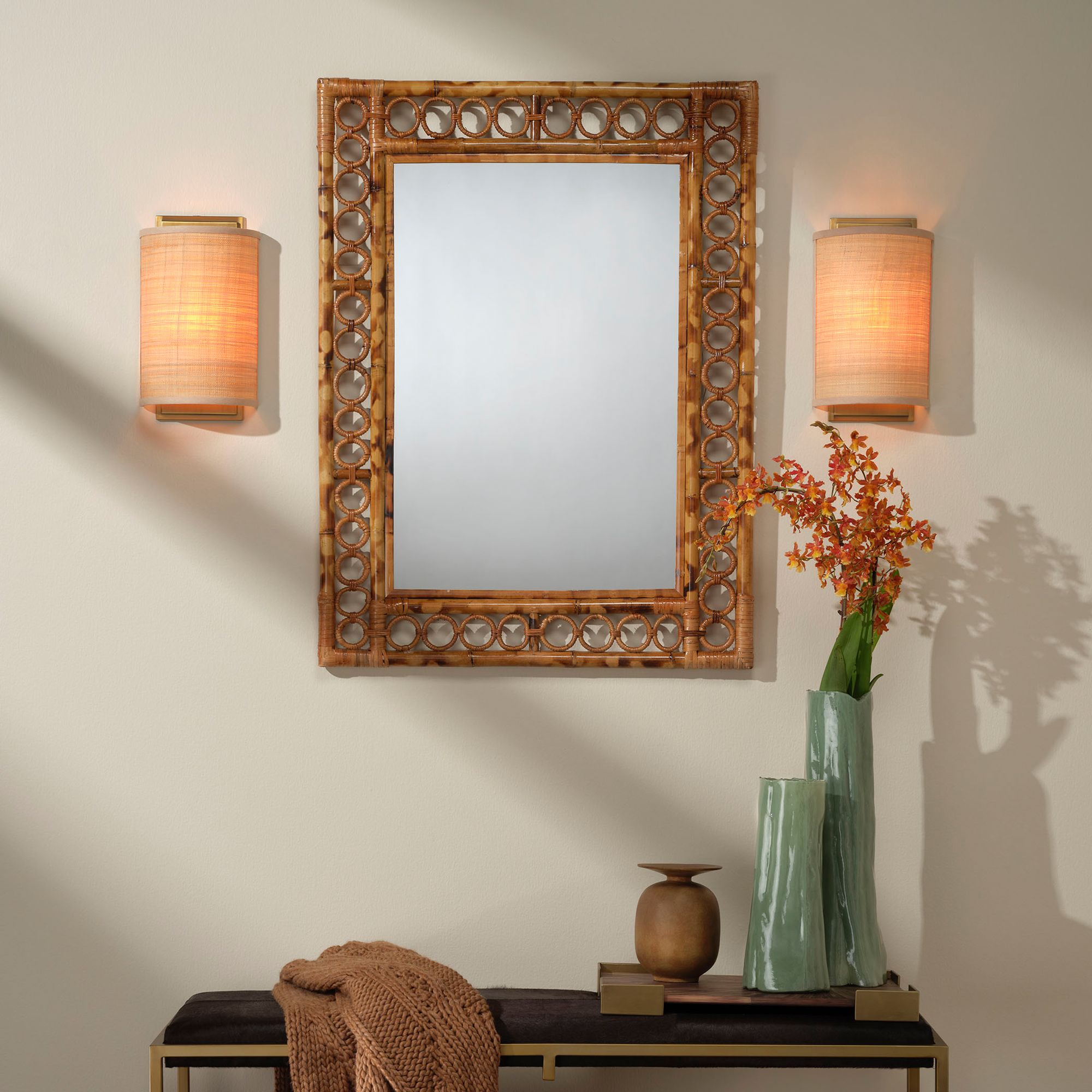 Image 3 Jamie Young Marche Mirror 40" in Natural more views