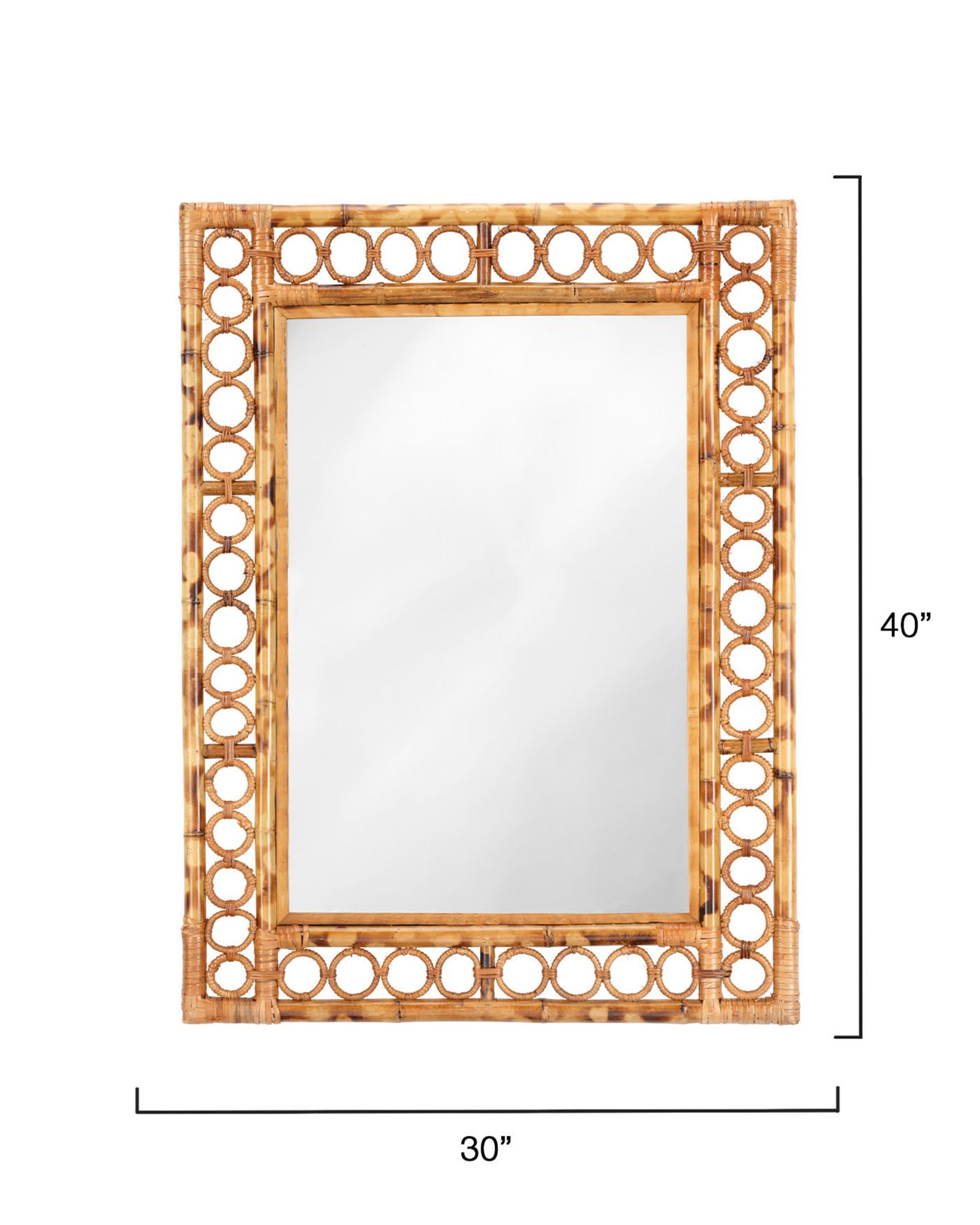 Image 4 Jamie Young Marche Mirror 40" in Natural more views