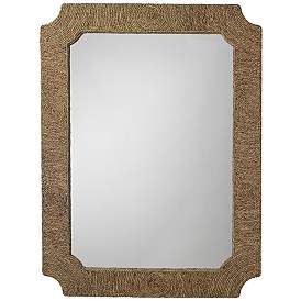 Image1 of Jamie Young Marina Seagrass 36" x 48" Wall Mirror