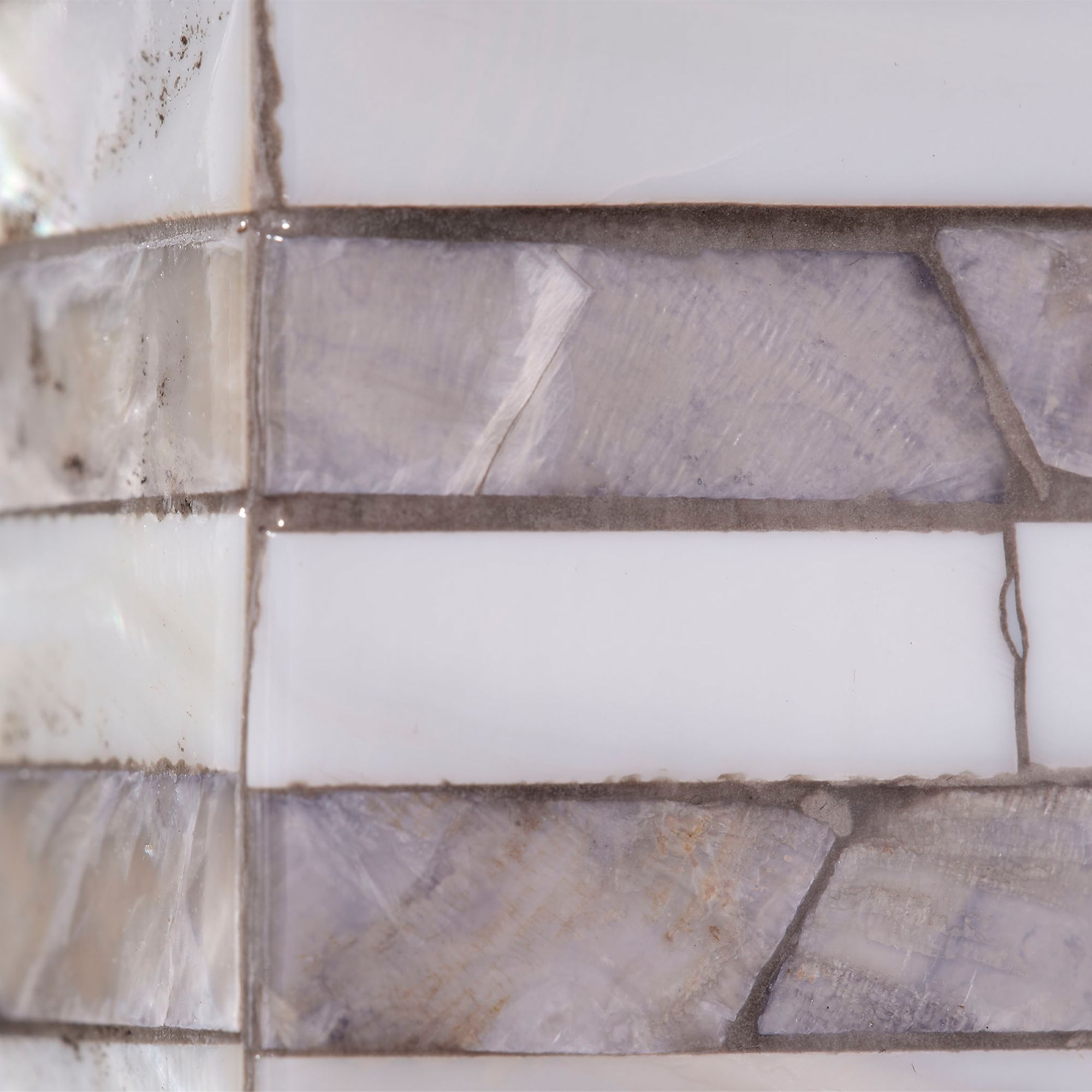 Image 3 Jamie Young Marmont Mother of Pearl 26" x 38" Rectangle Wall Mirror more views