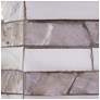 3_Jamie Young Marmont Mother of Pearl 26" x 38" Rectangle Wall Mirror more views