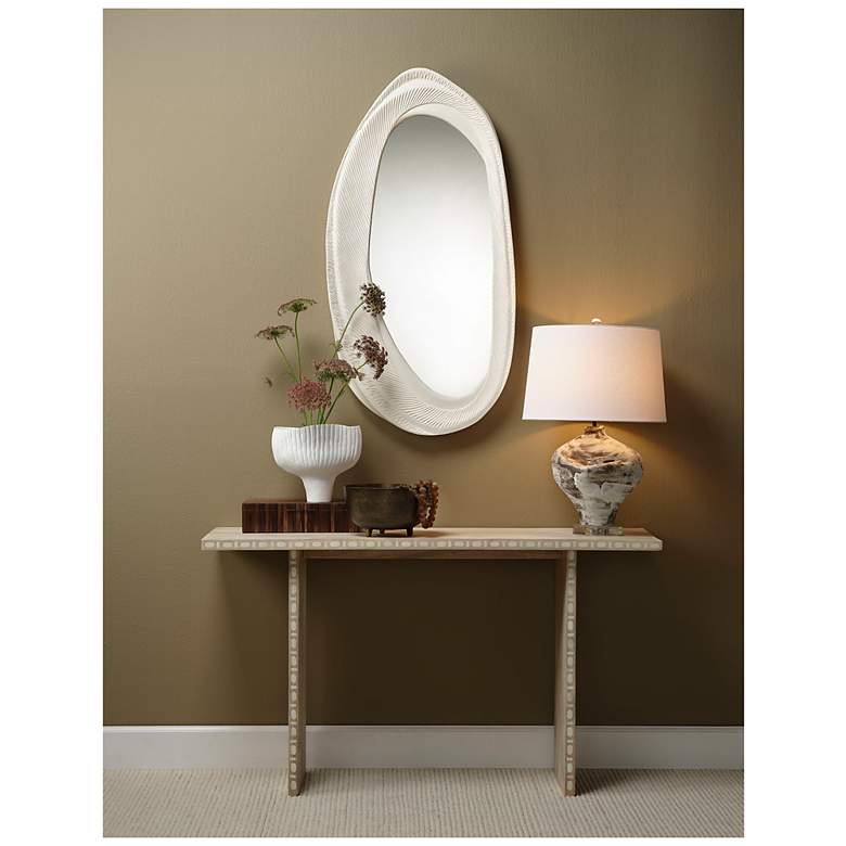 Image 5 Jamie Young Maurice Ceramic Table Lamp with Linen Shade more views