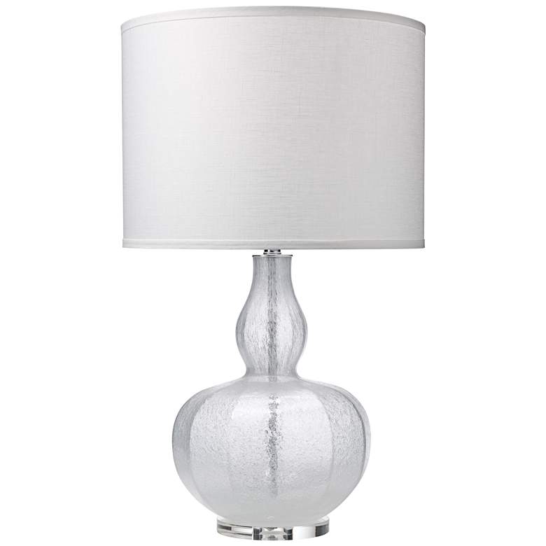 Image 1 Jamie Young Maxine Clear Shimmer Glass Table Lamp