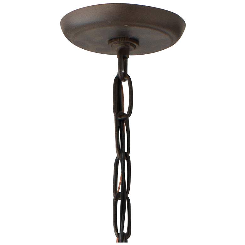 Image 6 Jamie Young Maybel 6-Light Iron and Wood Chandelier more views