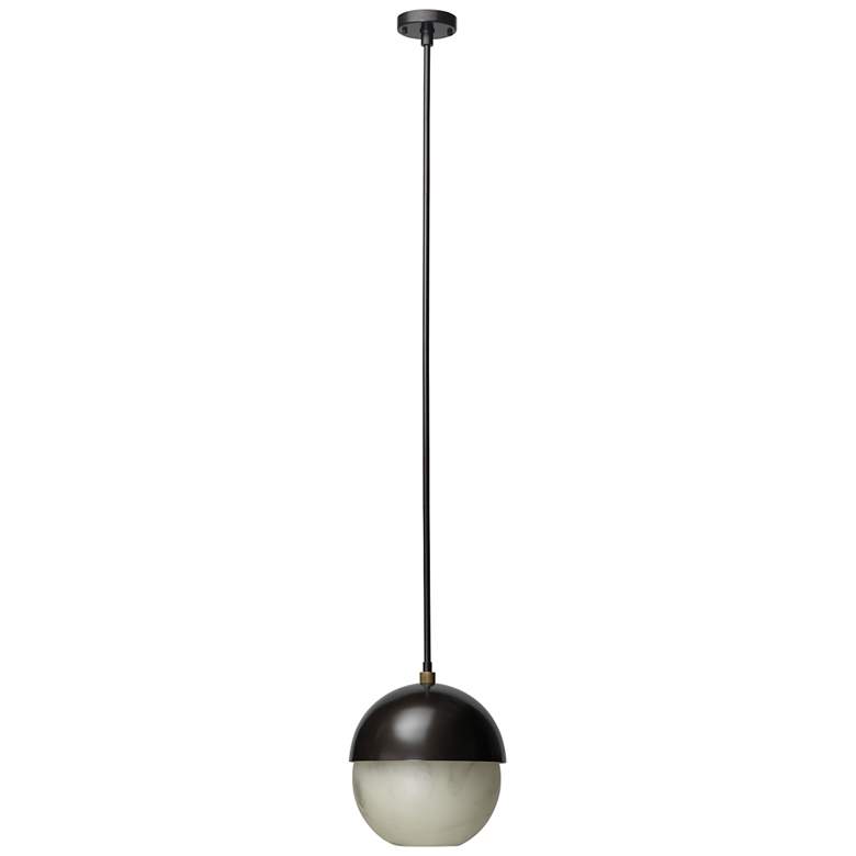 Image 3 Jamie Young Metro 7"W Oil-Rubbed Bronze Metal Mini Pendant more views