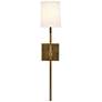 Jamie Young Minerva 24" High Antique Brass Metal Wall Sconce