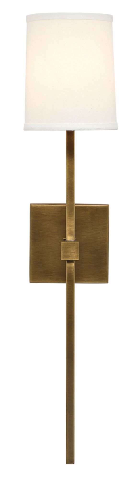 Jamie Young Minerva 24" High Antique Brass Metal Wall Sconce