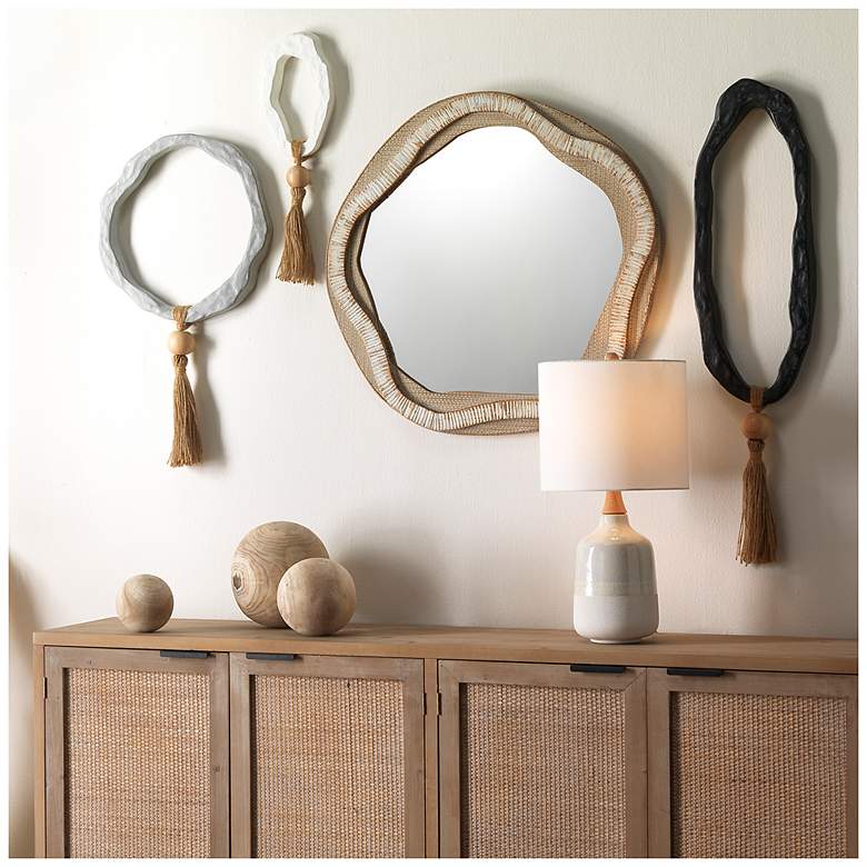 Image 7 Jamie Young Mirage Abstract 3-Piece Wall Art more views