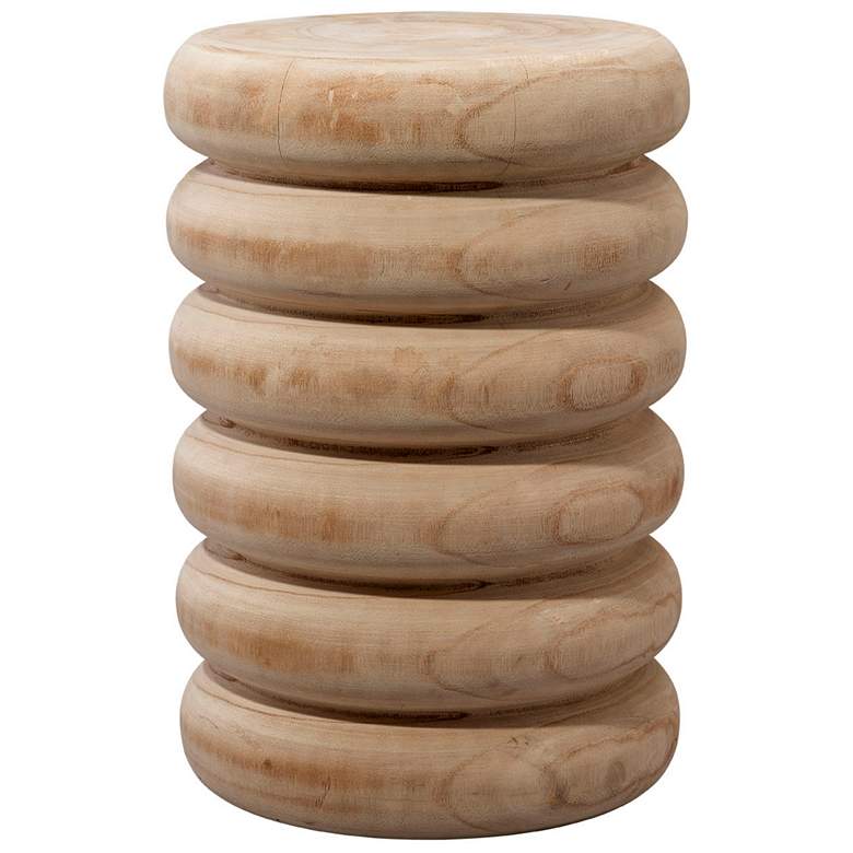 Image 1 Jamie Young Mojave Wood Side Table
