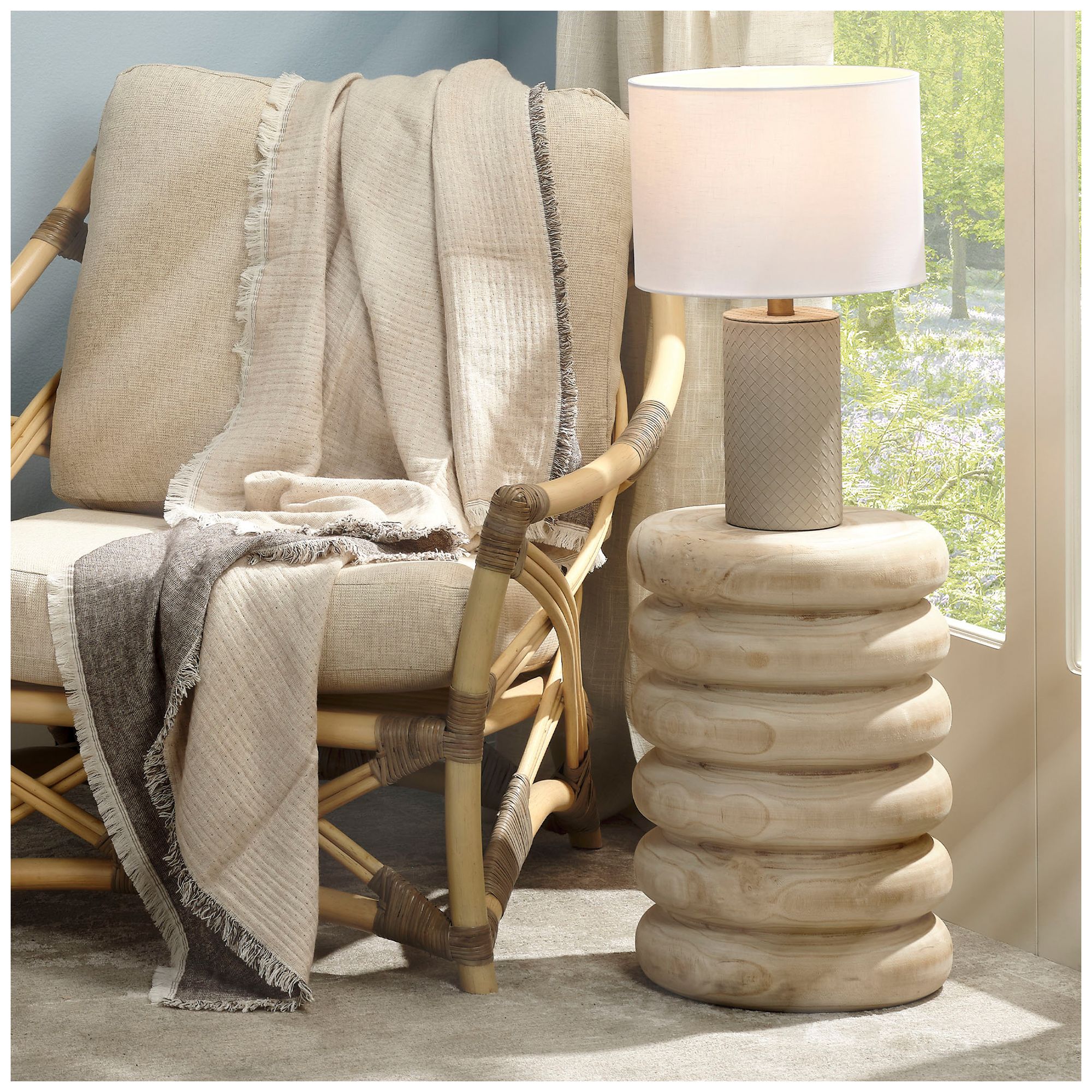 Image 2 Jamie Young Mojave Wood Side Table more views