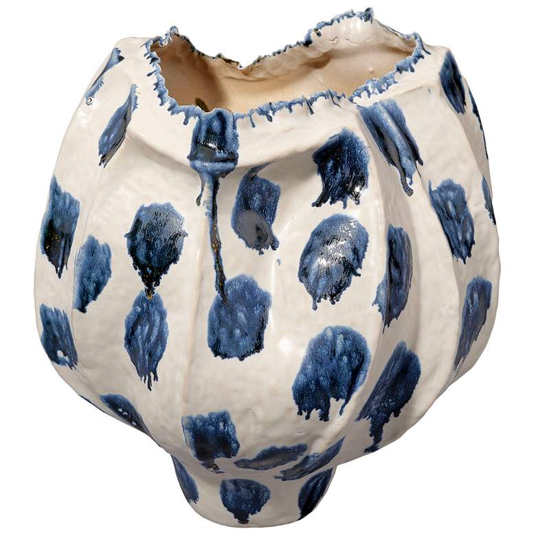 Image 1 Jamie Young Monet Wide Ceramic Decorative Vase