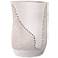 Jamie Young Moonrise 12 1/4"H Matte White Decorative Vase