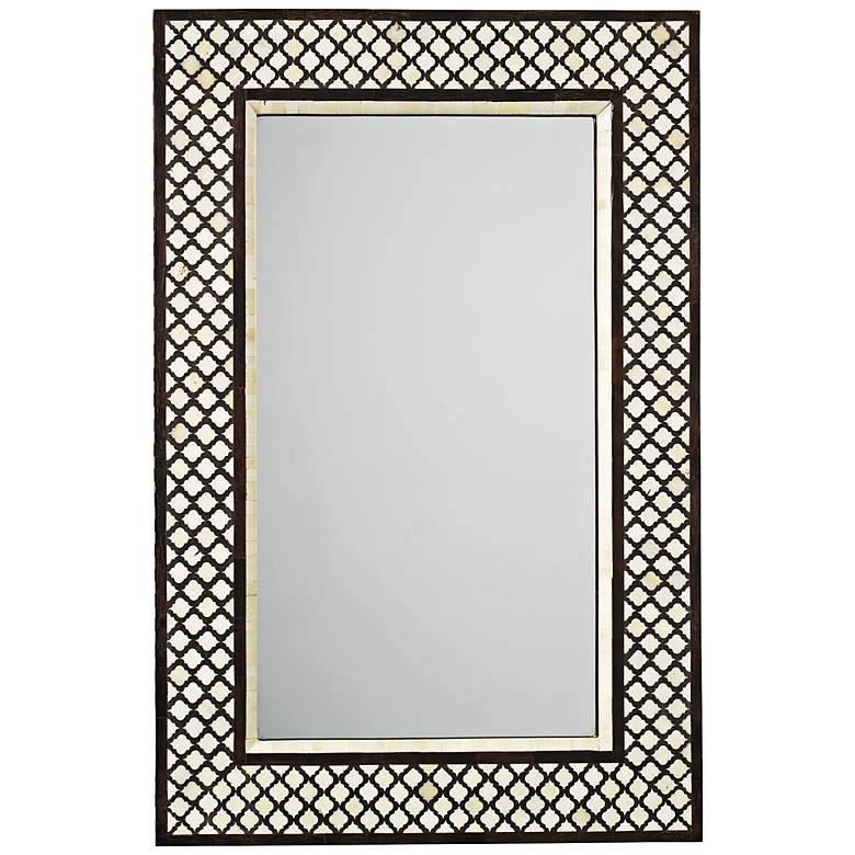 Image 1 Jamie Young Mughal 24" x 36" Rectangle Wall Mirror