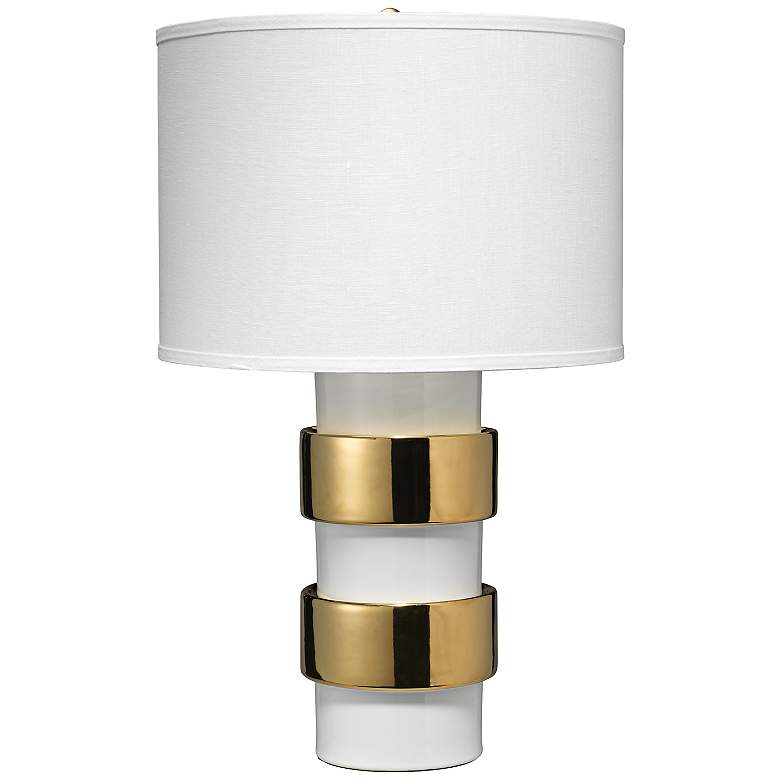 Image 1 Jamie Young Nash Gold Ceramic Table Lamp