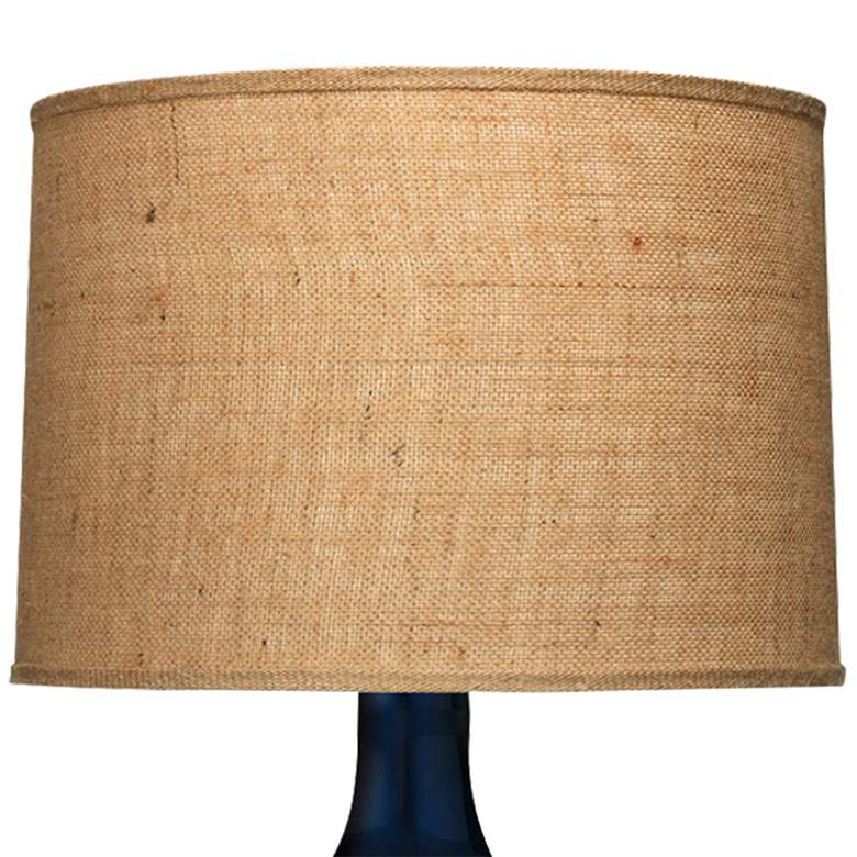 Image 4 Jamie Young Navy Blue Glass Plum Jar Table Lamp more views