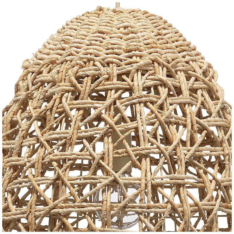 Image 5 Jamie Young Netted Rope 1-Light Pendant more views