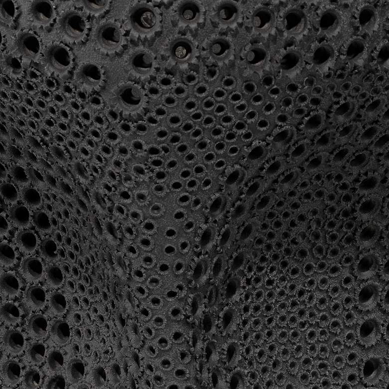 Image 2 Jamie Young Night Sky 16 1/2"H Matte Black Decorative Vase more views