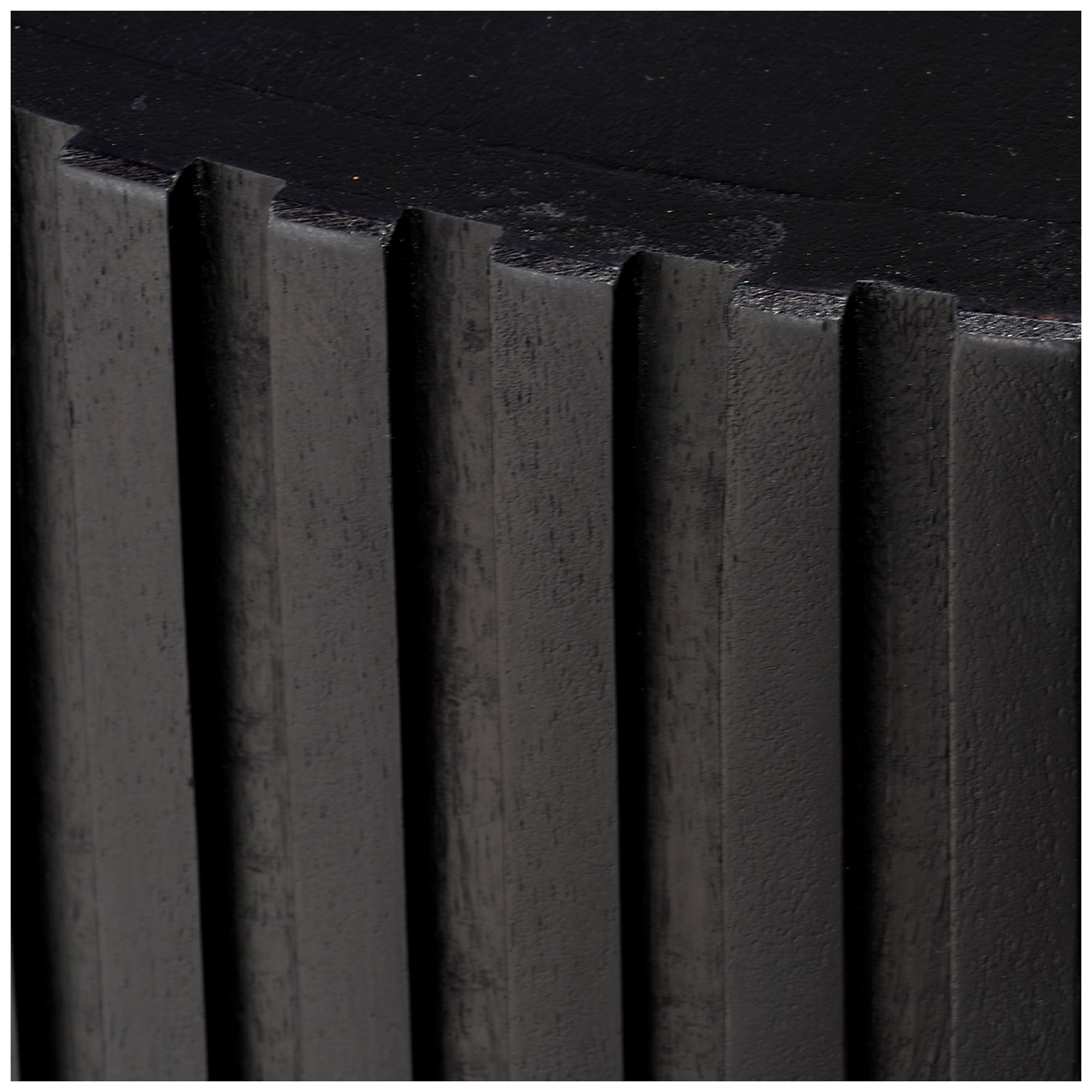 Image 4 Jamie Young Notch Mango Wood Round Side Table more views