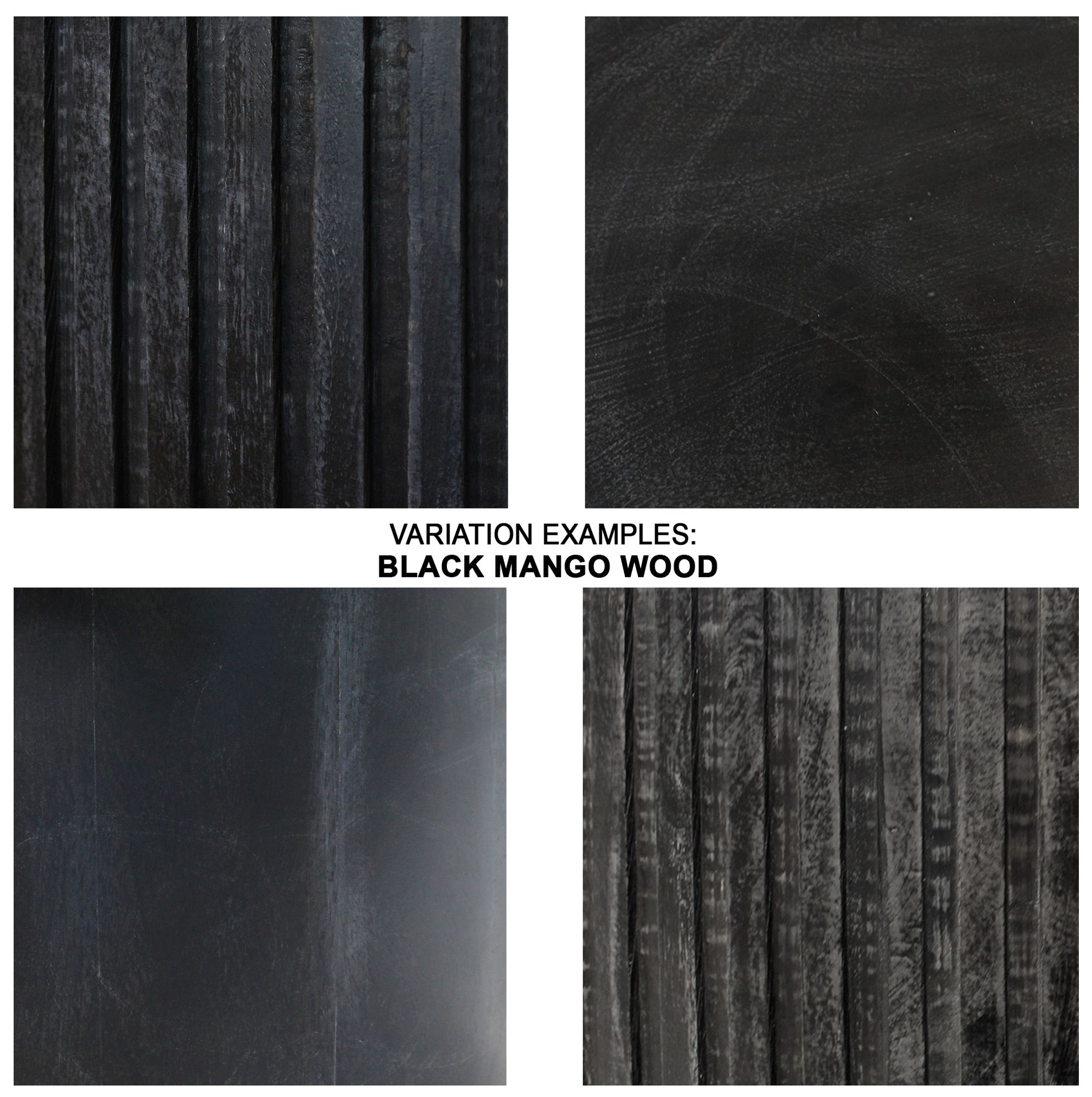 Image 6 Jamie Young Notch Mango Wood Round Side Table more views