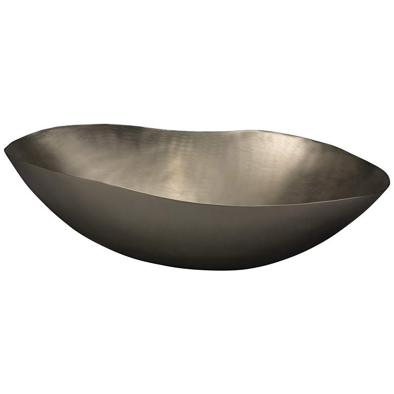 Image 1 Jamie Young Oasis 11 1/2" Wide Silver Bowl