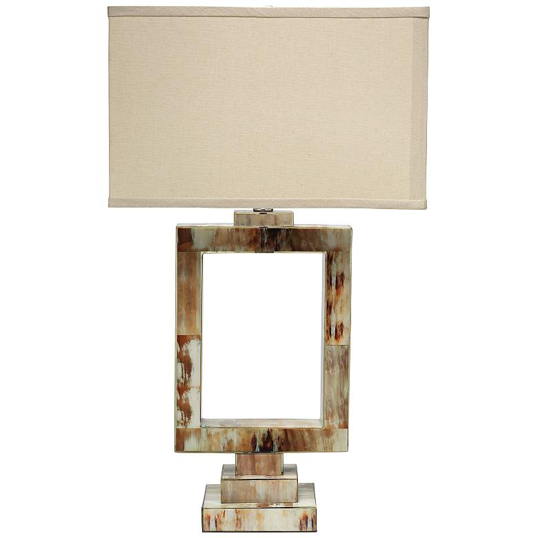 Image 1 Jamie Young Odeum Faux Horn Table Lamp