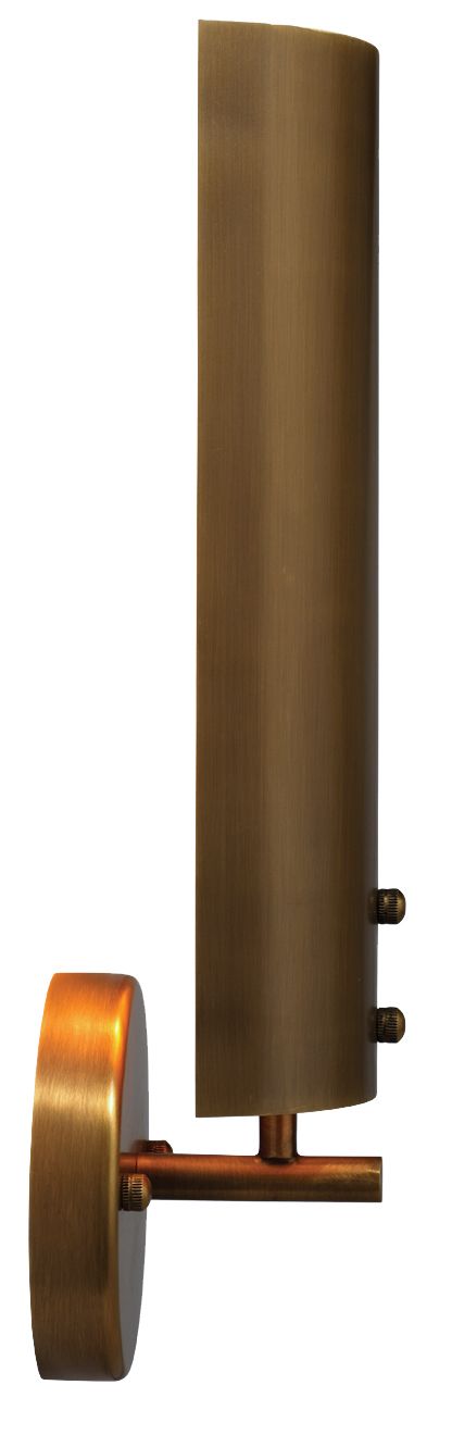 Image 5 Jamie Young Olympic 15 1/2" High Antique Brass Wall Sconce more views