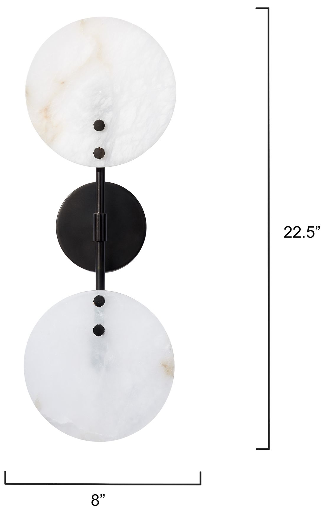 Jamie Young Oracle Alabaster Sconce