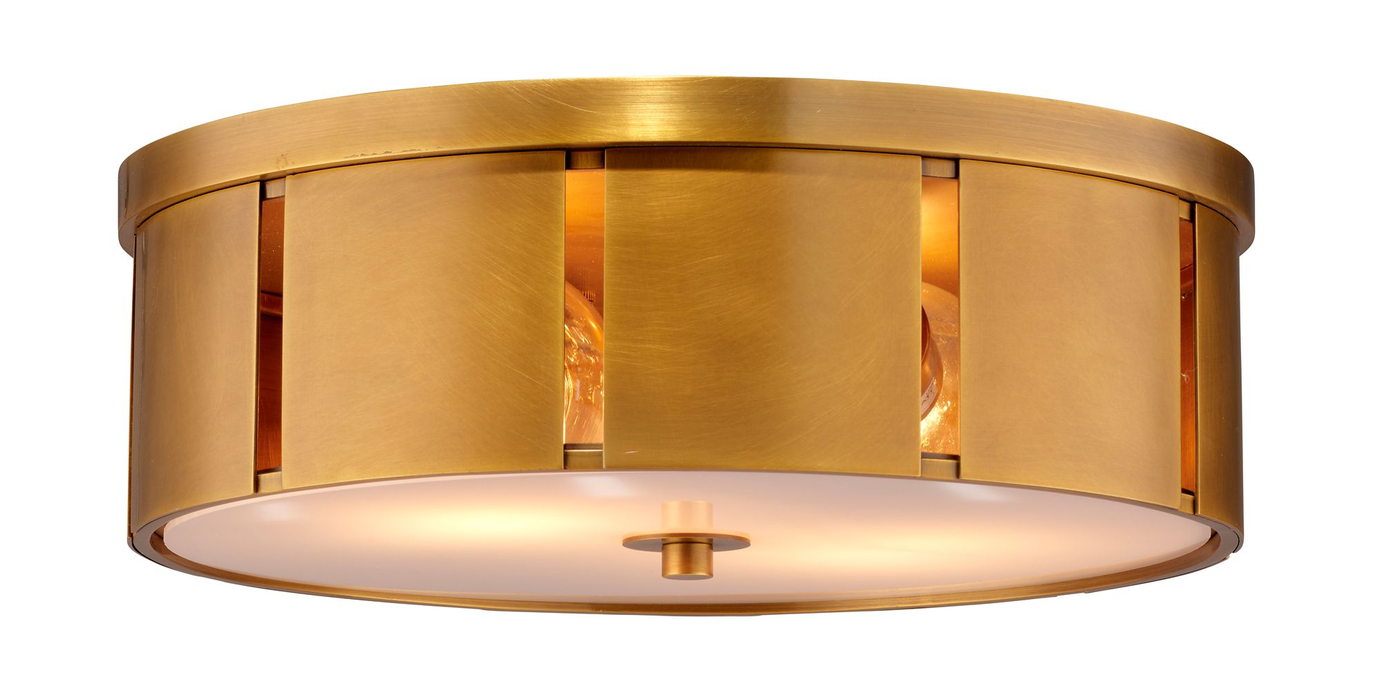 Image 5 Jamie Young Orbit 14" Wide Antique Brass Metal Ceiling Light more views