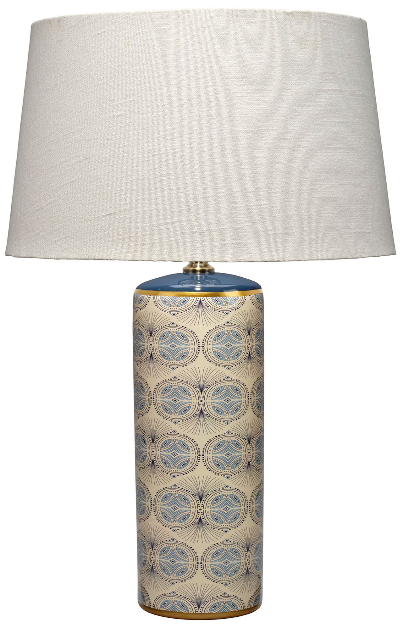 Image 2 Jamie Young Orbital Ceramic Table Lamp with Linen Shade 31"