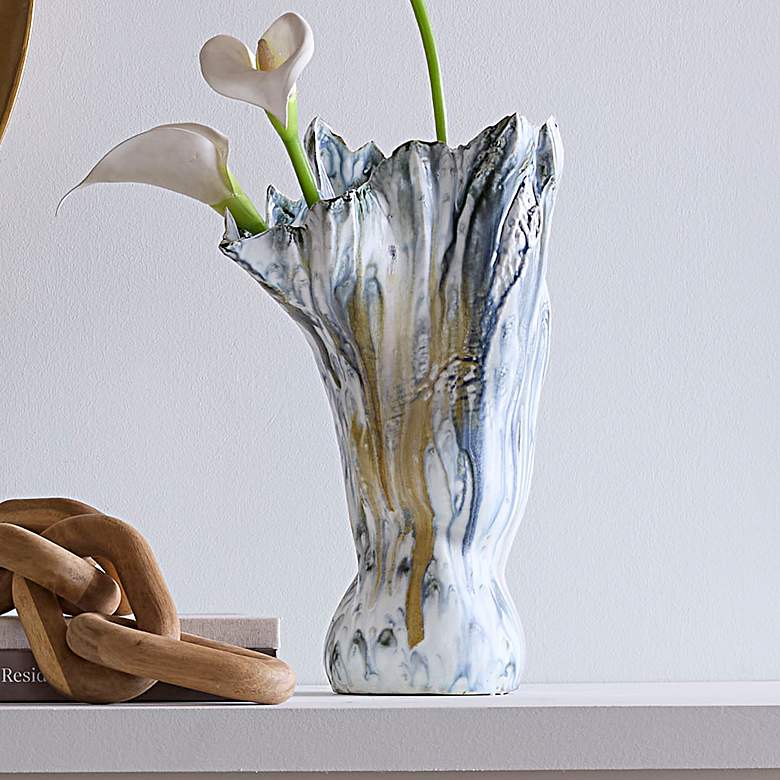 Image 1 Jamie Young Orca Ceramic Decorative Vase