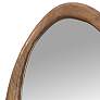 3_Jamie Young Organic Natural Wood 19 1/2" x 39" Wall Mirror more views
