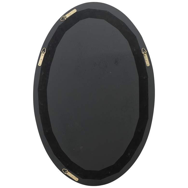 Image 5 Jamie Young Ovation Charcoal 20 inch x 32 inch Oval Wall Mirror more views