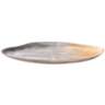 Jamie Young Palette Gray Enameled Metal Oval Decorative Tray