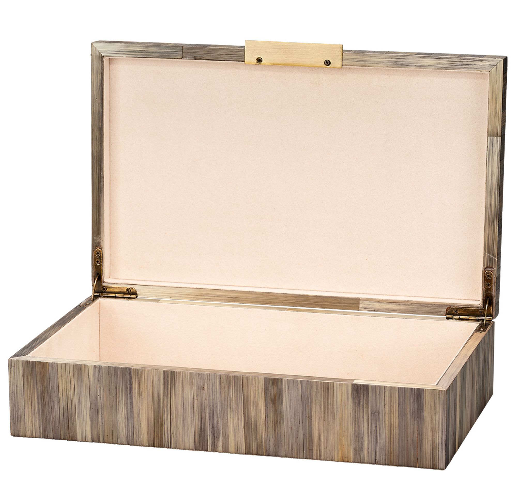 Image 6 Jamie Young Palm Marquetry Decorative Box more views