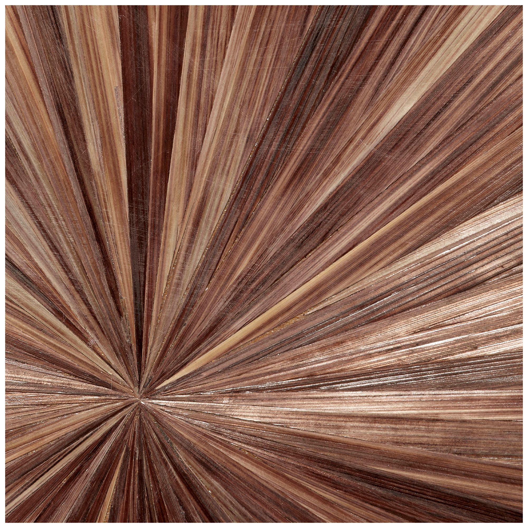 Image 3 Jamie Young Palm Marquetry Table Lamp with Linen Shade more views