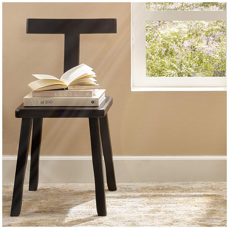 Image 1 Jamie Young Parlor Mango Wood Chair in Black