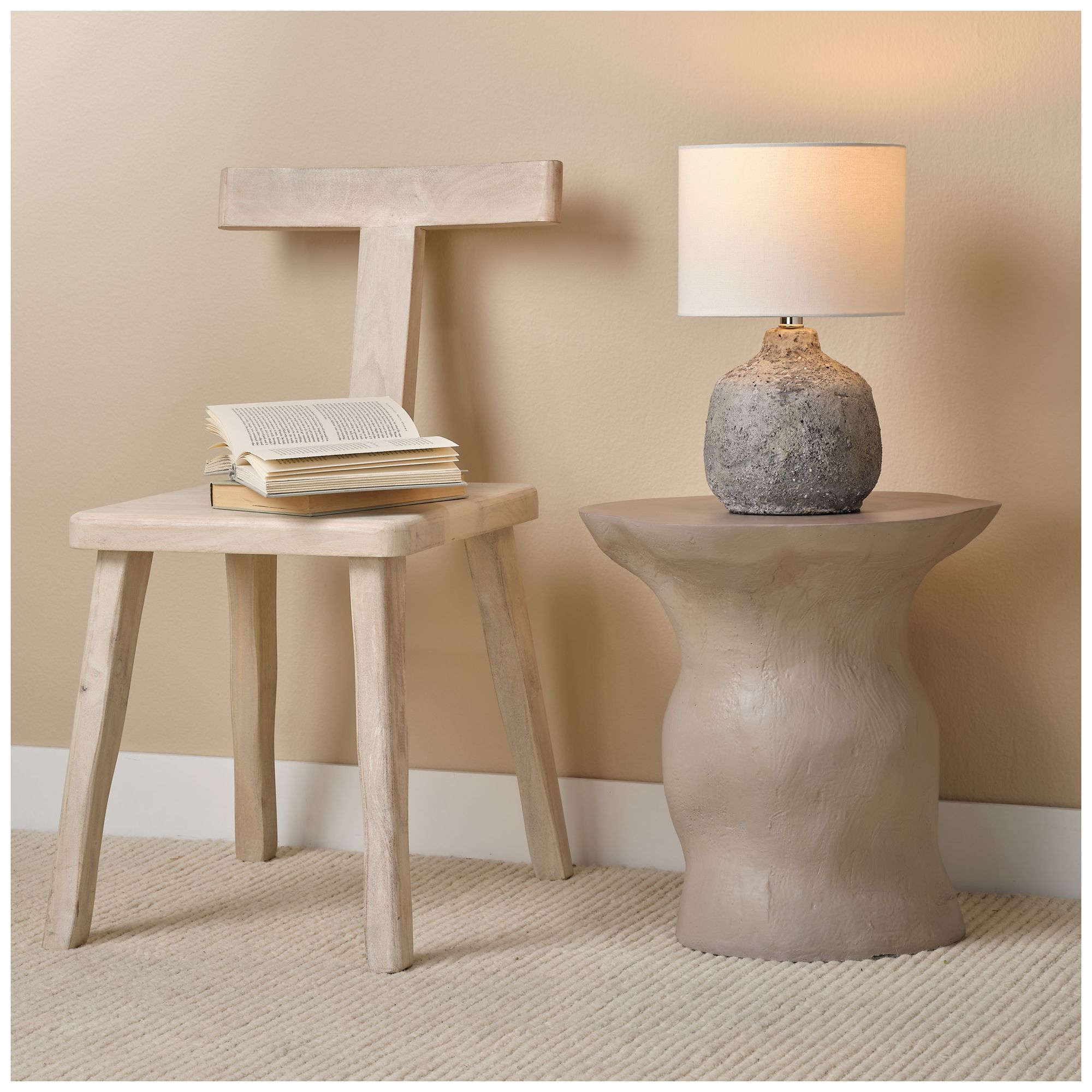 Image 2 Jamie Young Parlor Mango Wood Chair in White more views