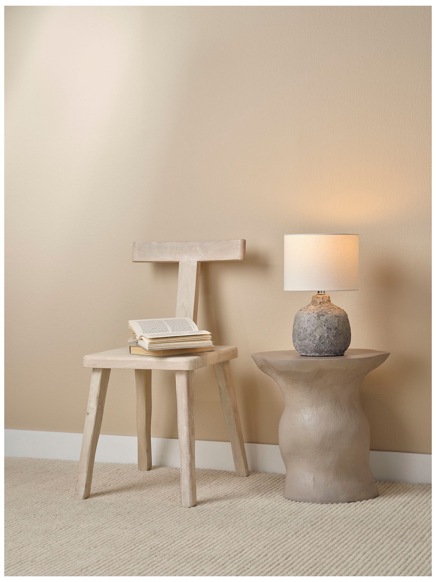 Jamie Young Parlor Mango Wood Chair in White