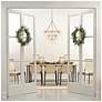 3_Jamie Young Perignon Three Tier Melted Glass and Iron Chandelier more views