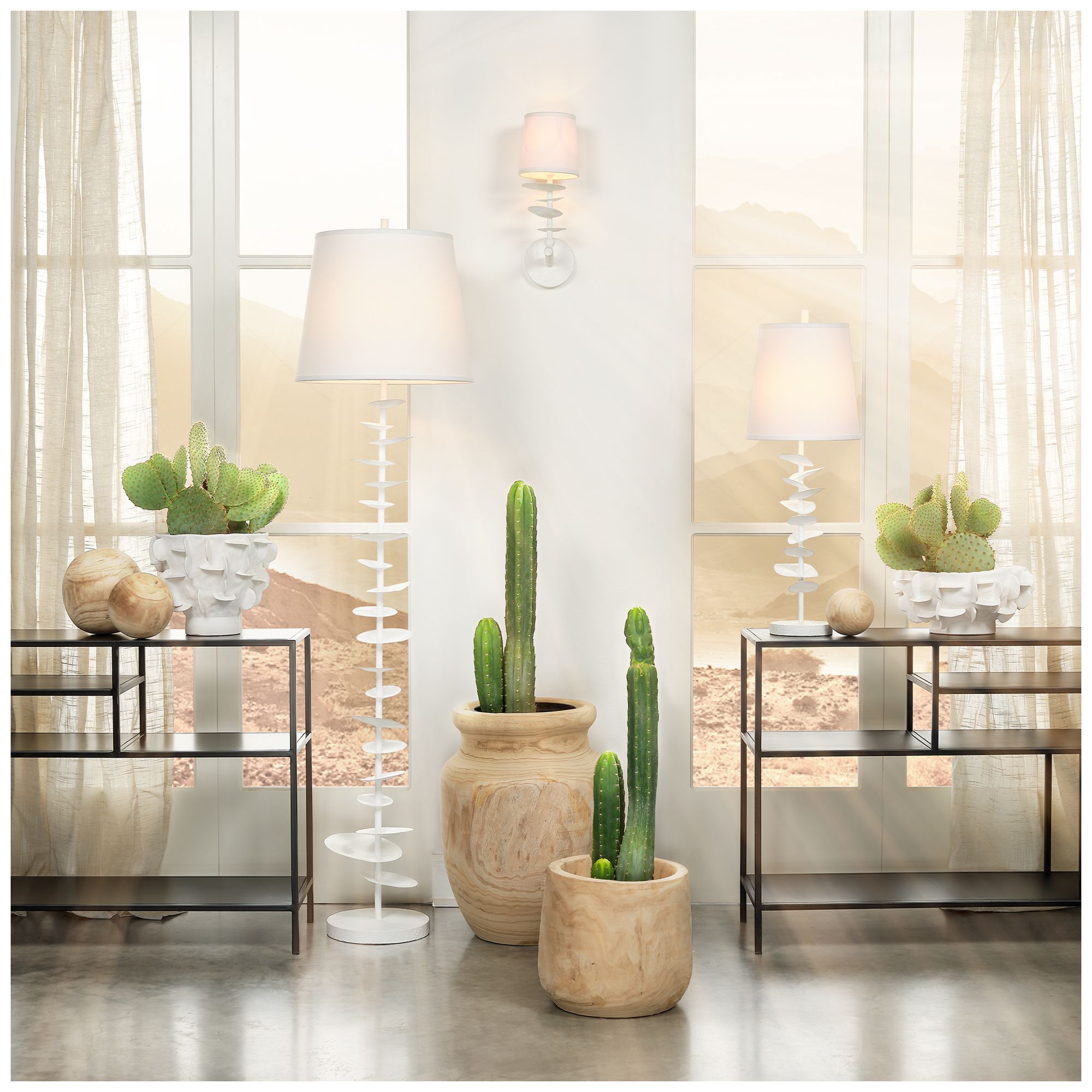 Image 2 Jamie Young Petal 1-Light Wall Sconce more views