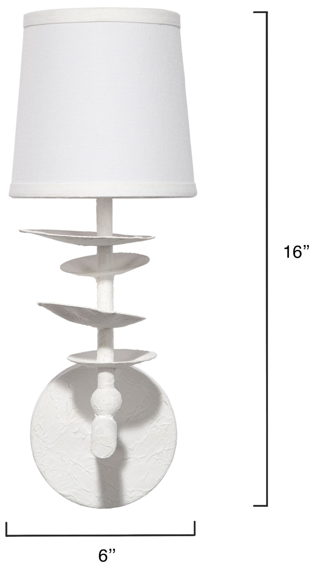 Image 3 Jamie Young Petal 1-Light Wall Sconce more views