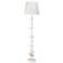 Jamie Young Petals White Gesso Floor Lamp