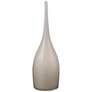 Jamie Young Pixies Warm Gray Decorative Glass Vases Set of 3