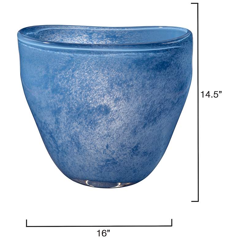 Image 3 Jamie Young Plunge Blown Glass Vase more views