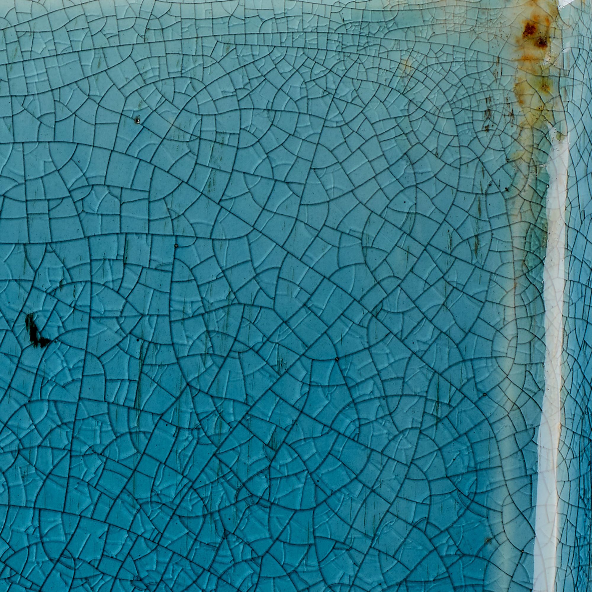 Image 4 Jamie Young Porto 11 1/2" Wide Azure Blue Ceramic Table  more views