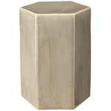 Jamie Young Porto 11 1/2&quot; Wide Pistachio Gray Ceramic Table